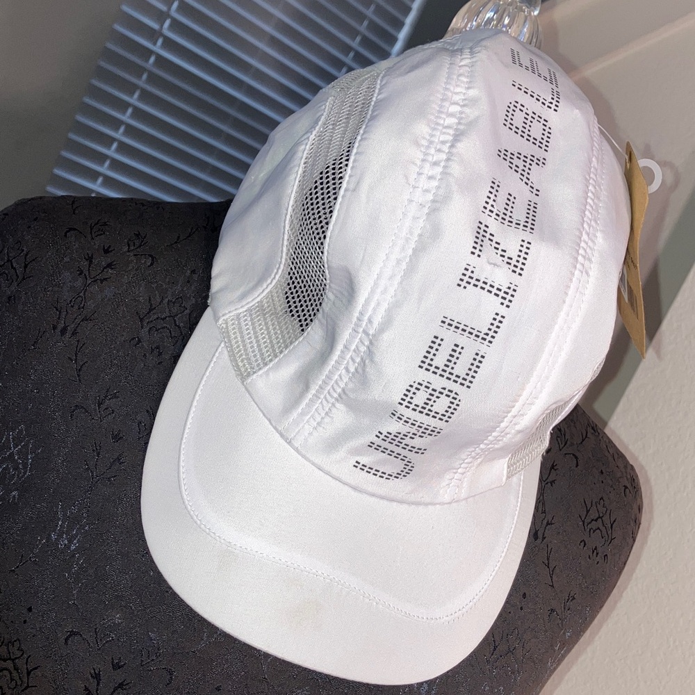 Lucky Brand White Mesh Cap